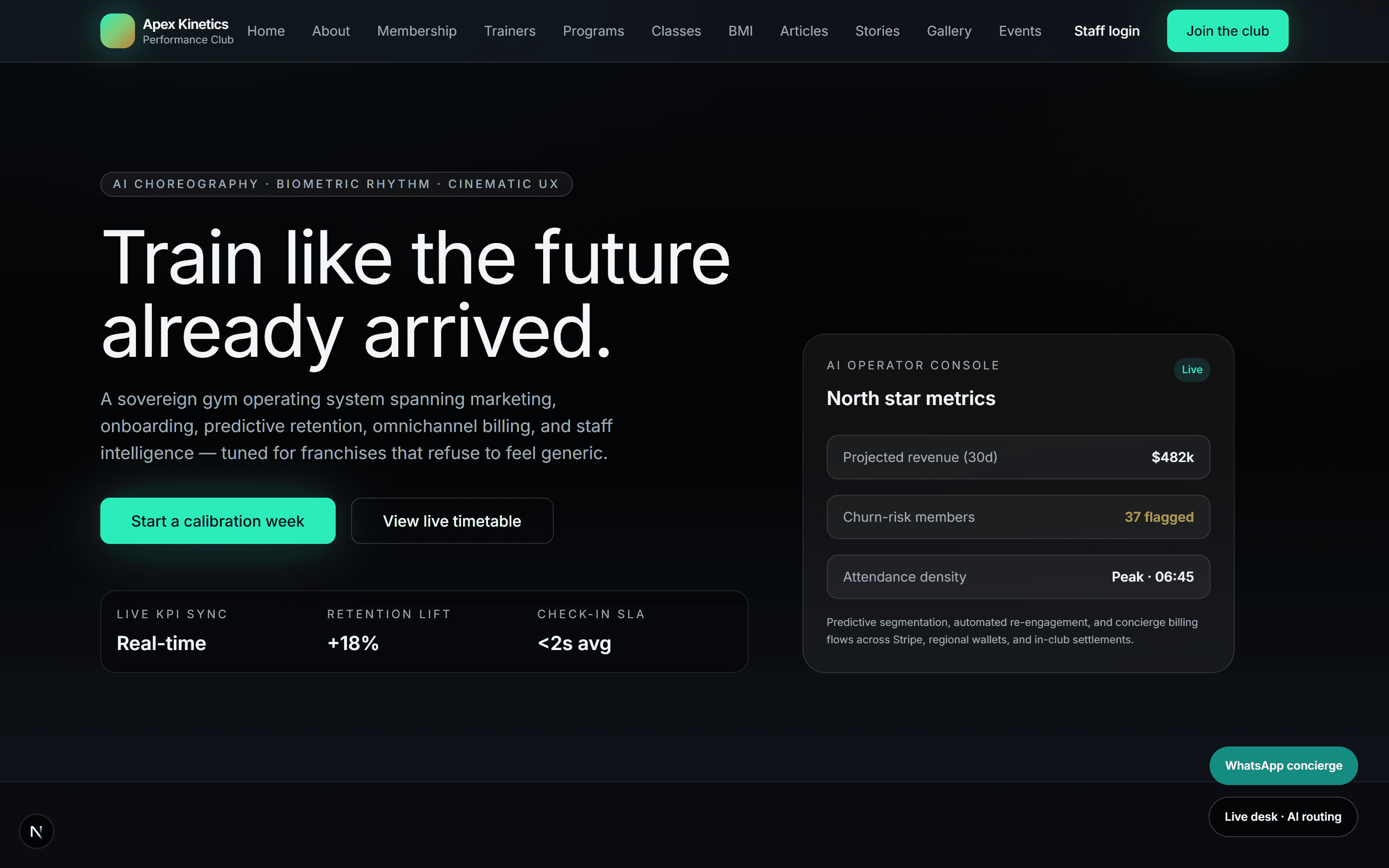 Gym Management System preview